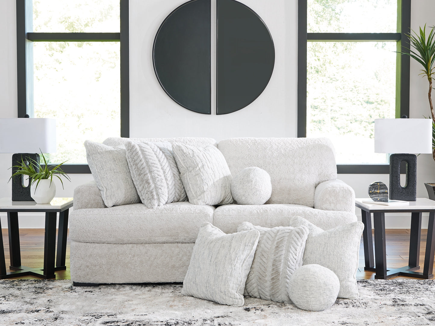 Cuddle Plush 2-Piece Sectional