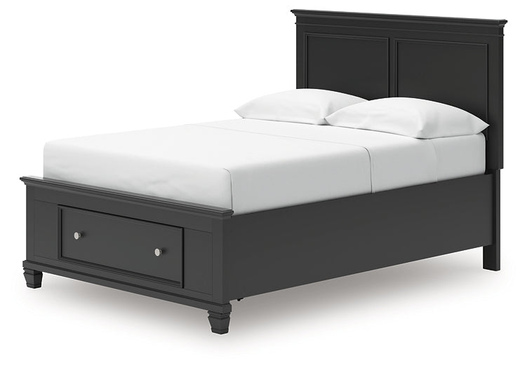 Lanolee  Panel Storage Bed