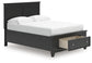 Lanolee  Panel Storage Bed