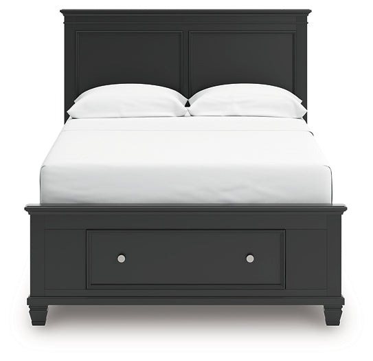 Lanolee  Panel Storage Bed