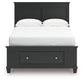 Lanolee  Panel Storage Bed