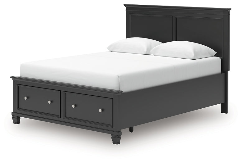 Lanolee  Panel Storage Bed