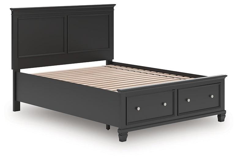 Lanolee  Panel Storage Bed