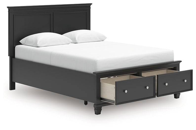 Lanolee  Panel Storage Bed