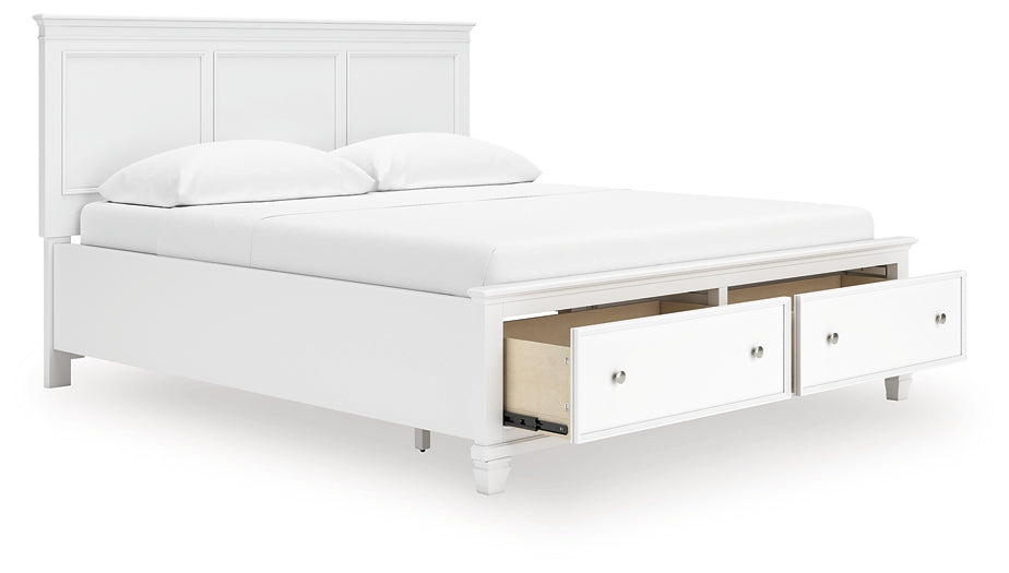 Fortman California  Panel Storage Bed