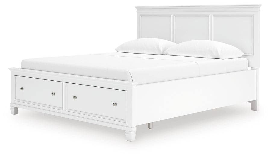 Fortman California  Panel Storage Bed