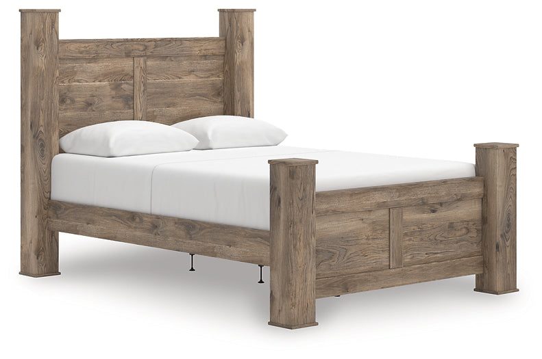 Rusticott  Poster Bed