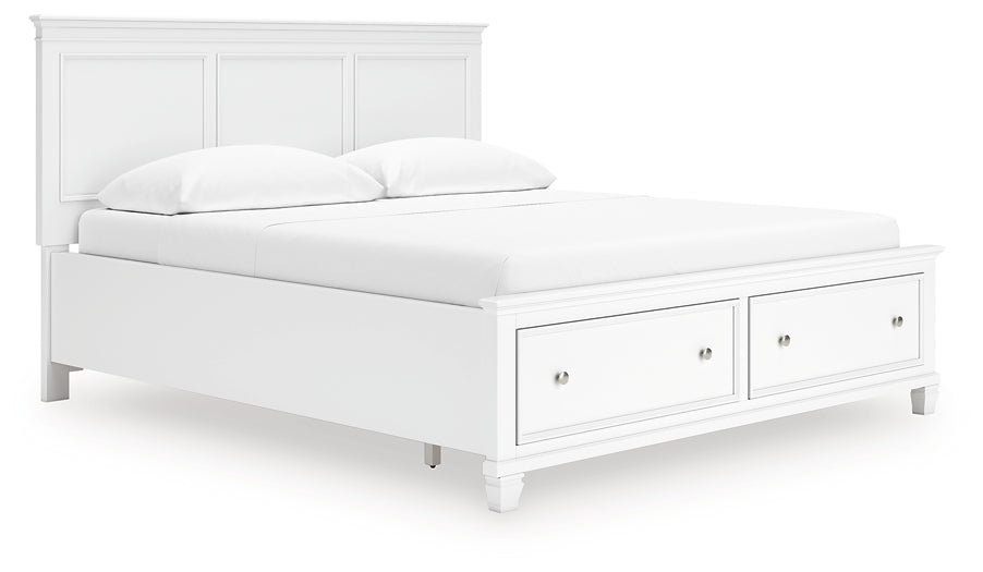 Fortman California  Panel Storage Bed