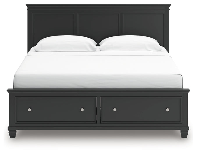 Lanolee  Panel Storage Bed