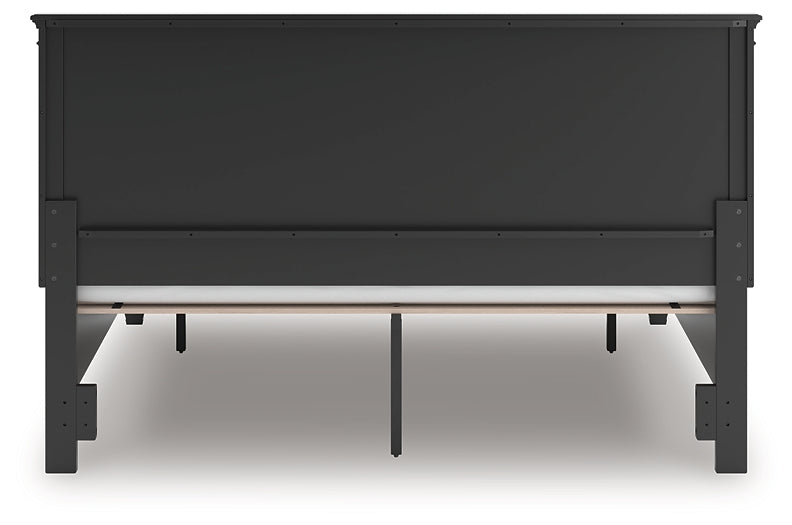 Lanolee  Panel Storage Bed