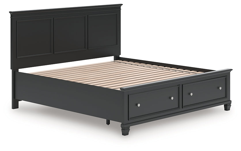 Lanolee  Panel Storage Bed