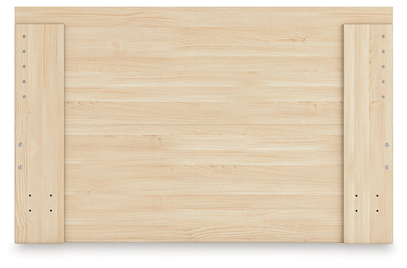 Onita  Panel Platform Bed With 1 Side Storage