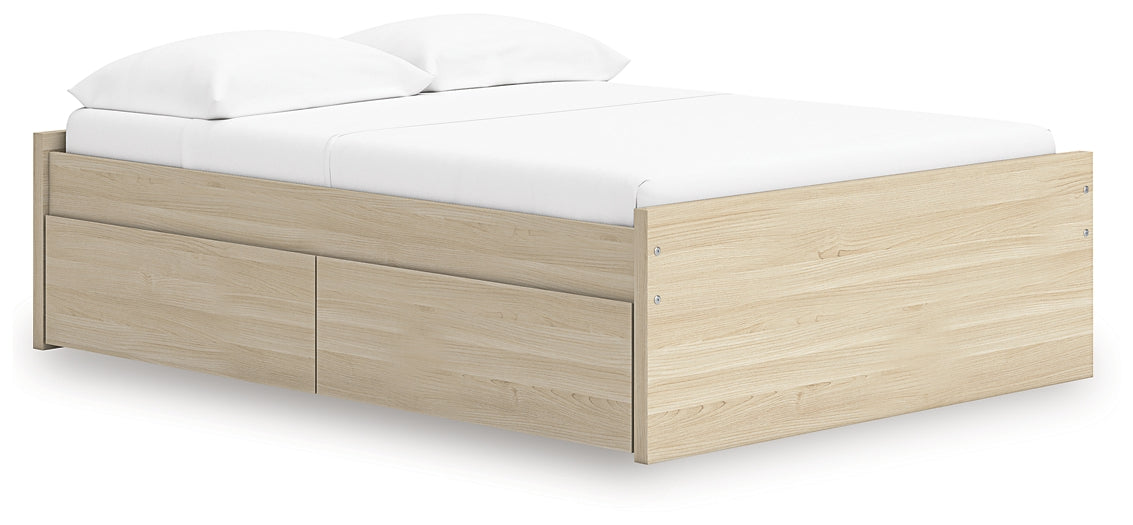 Onita  Platform Bed With 2 Side Storage
