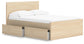 Onita  Panel Platform Bed With 1 Side Storage