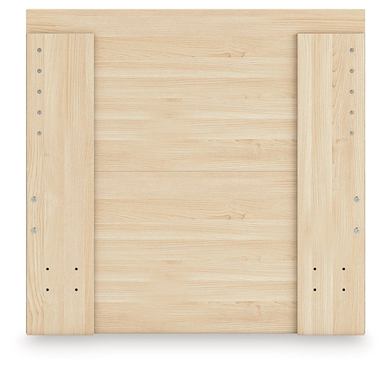 Onita  Panel Platform Bed With 1 Side Storage