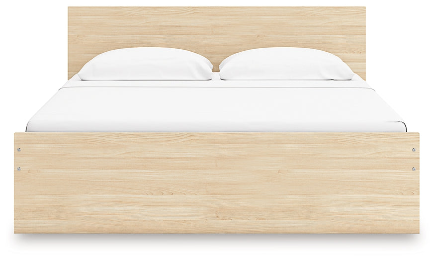 Onita  Panel Platform Bed With 2 Side Storage