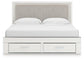 Zuraleus  Upholstered Panel Platform Storage Bed