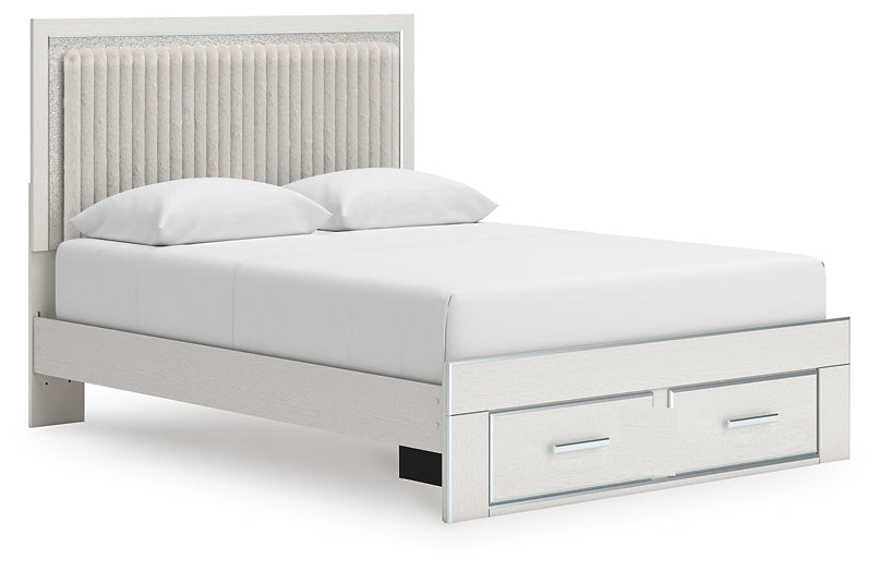 Zuraleus  Upholstered Panel Platform Storage Bed