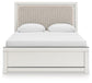 Zuraleus  Upholstered Panel Platform Bed