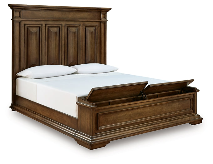 Frantanna California  Panel Storage Bed