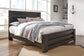 Brinxton /California King Panel Headboard Bed With Mirrored Dresser, Chest And Nightstand