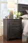 Brinxton  Panel Headboard Bed With Mirrored Dresser, Chest And Nightstand