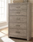Culverbach  Panel Bed With Mirrored Dresser, Chest And Nightstand