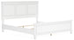 Fortman California  Panel Bed With Mirrored Dresser, Chest And Nightstand