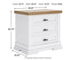 Ashbryn  Panel Storage Bed With Mirrored Dresser And Nightstand