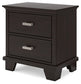 Covetown California  Panel Bed With Mirrored Dresser, Chest And Nightstand