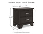 Covetown California  Panel Bed With Mirrored Dresser, Chest And Nightstand