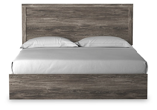 Ralinksi  Panel Bed With Mirrored Dresser, Chest And Nightstand