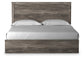 Ralinksi  Panel Bed With Mirrored Dresser, Chest And Nightstand