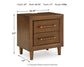 Lyncott  Upholstered Bed With Mirrored Dresser, Chest And Nightstand