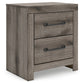 Graystorm  Panel Bed With Storage With Mirrored Dresser, Chest And Nightstand