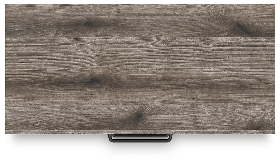 Graystorm  Panel Bed With Storage With Mirrored Dresser, Chest And Nightstand