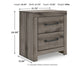 Graystorm  Panel Bed With Mirrored Dresser, Chest And Nightstand