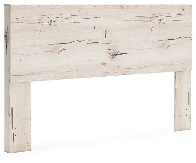 Lawroy  Panel Headboard With Mirrored Dresser