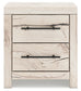 Lawroy  Panel Headboard With Mirrored Dresser, Chest And Nightstand
