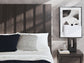 Fraluna  Panel Bed With Mirrored Dresser, Chest And Nightstand