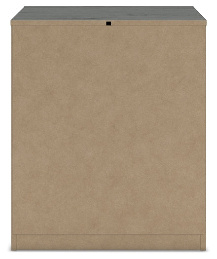 Fraluna  Panel Storage Bed With Mirrored Dresser And Nightstand