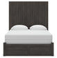 Fraluna  Panel Storage Bed With Mirrored Dresser