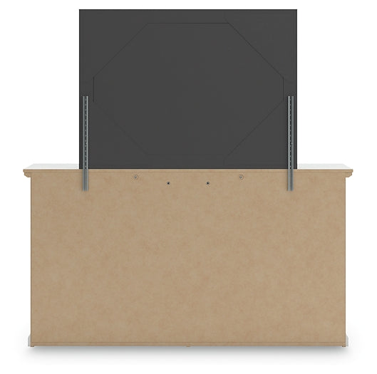 Bostwick Shoals  Panel Bed, Dresser, Mirror, Chest And Nightstand