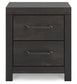 Hollivern  Panel Storage Bed With Mirrored Dresser, Chest And Nightstand