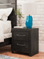 Hollivern  Panel Storage Bed With Mirrored Dresser, Chest And Nightstand