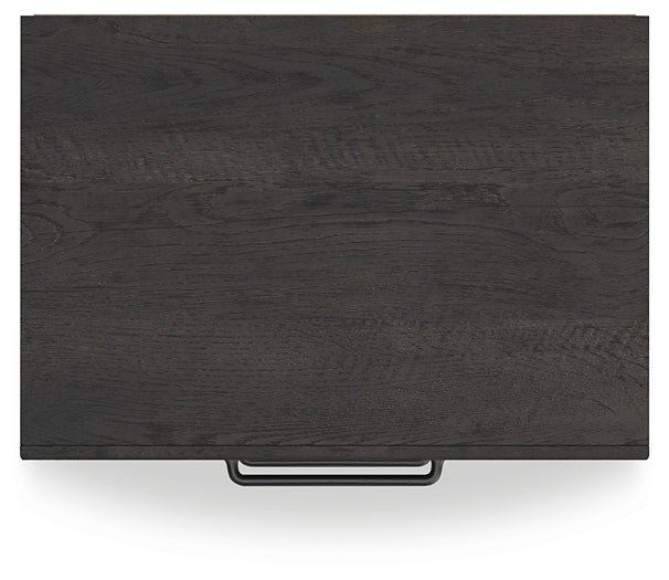 Hollivern  Panel Storage Bed, Dresser, Mirror And Nightstand