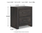 Hollivern  Panel Storage Bed, Dresser, Mirror And Nightstand