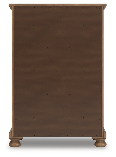 Feddinger California  Storage Sleigh Bed With Mirrored Dresser, Chest And Nightstand