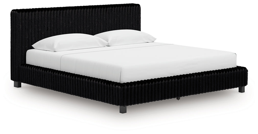 Zuraleus  Upholstered Bed