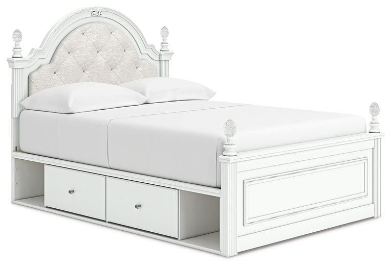 Kozlani  Upholstered Panel Storage Bed